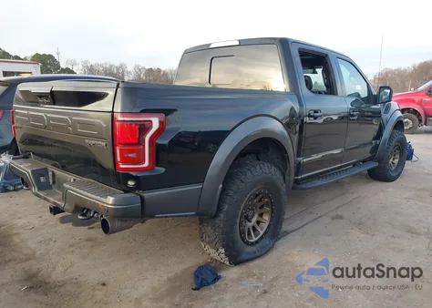 2017 Ford F-150 Raptor из США, поврежденный, VIN 1FTFW1RG8HFB60232